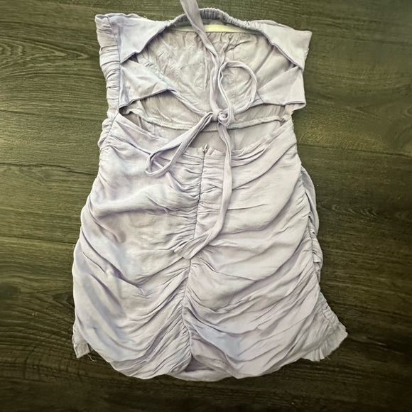 Purple Hello Molly Mini Dress - Picture 2 of 4